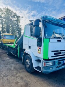 Camion grue Iveco EURE METAL centre VHU agréé enlèvement épave gratuit 27 Eure.