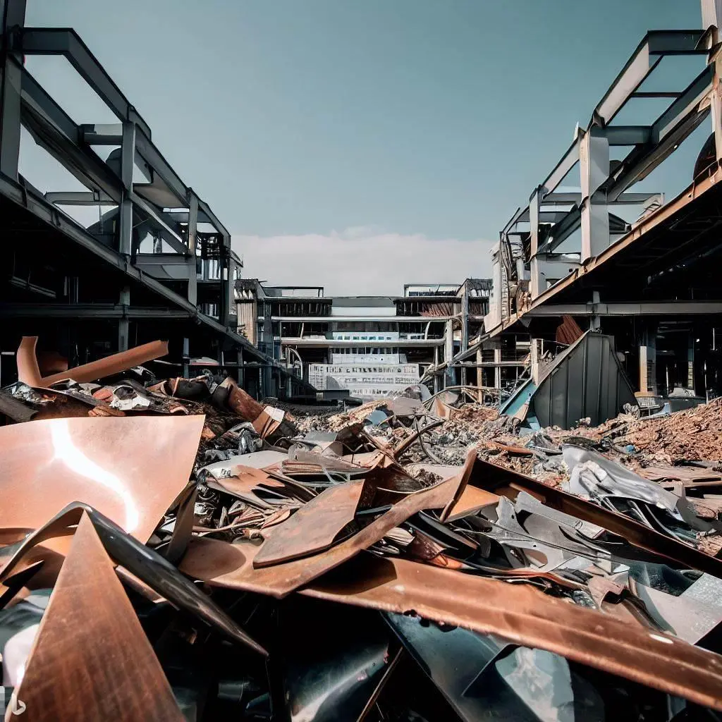 Débarras d'usine et évacuation de métaux industriels — EURE METAL ferrailleur agréé Eure