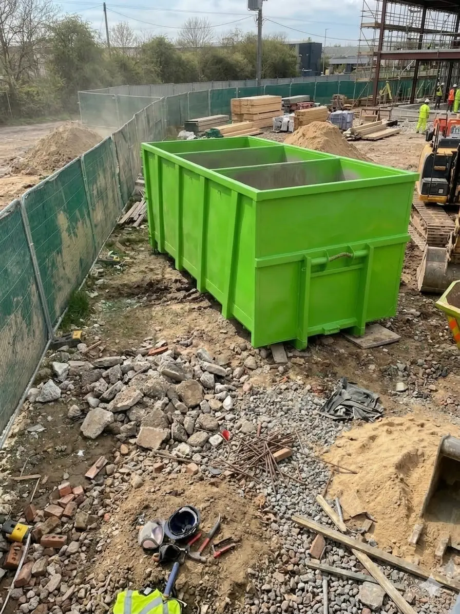 Location de bennes métalliques pour chantiers et industriels — EURE METAL ferrailleur Eure (27)