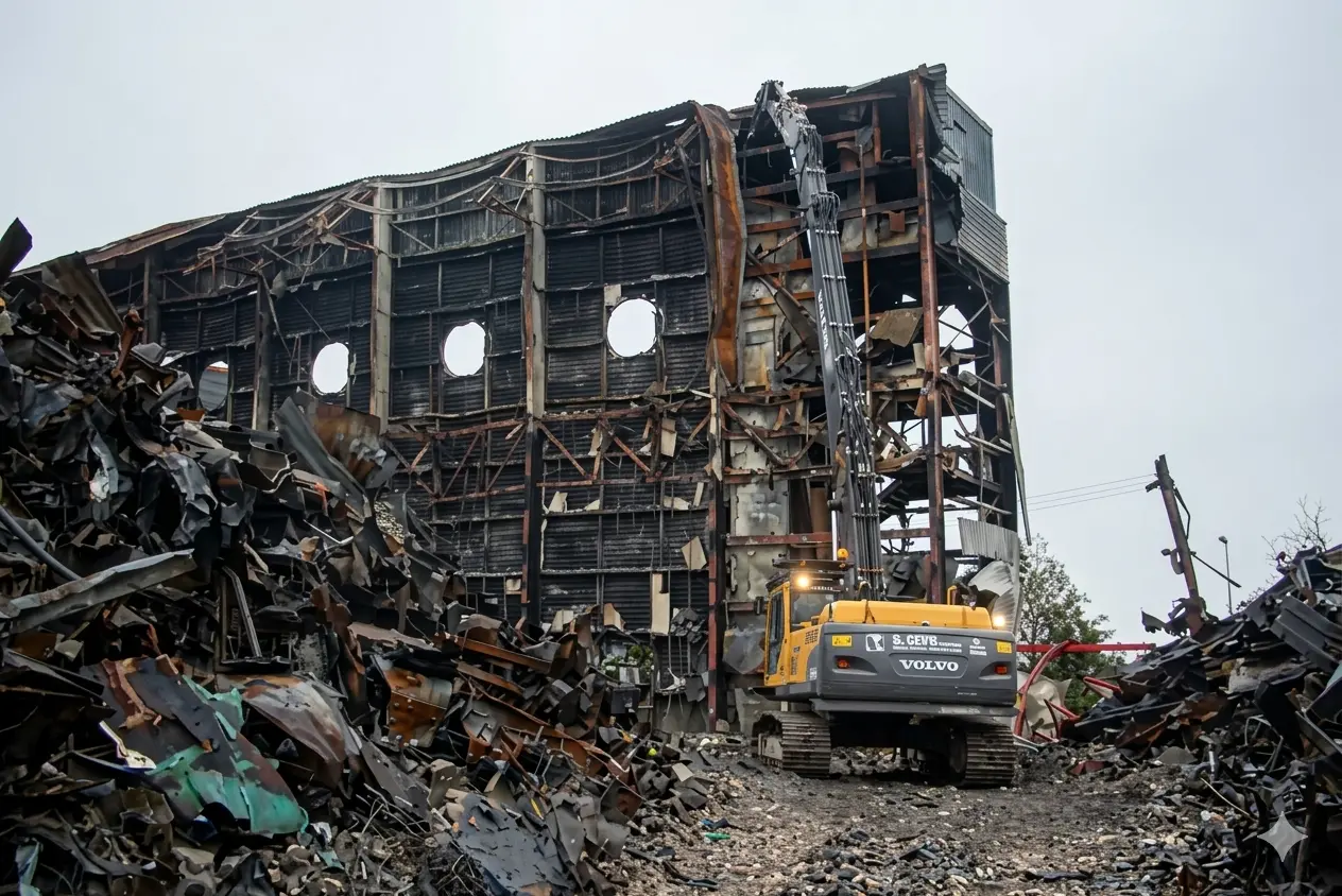 Travaux de démolition dans l'Eure par EURE METAL