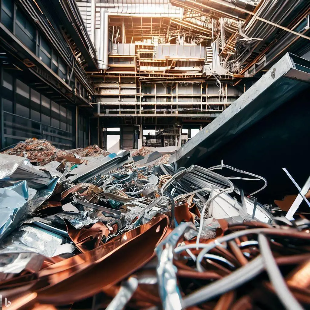 Débarras et évacuation de déchets industriels par EURE METAL