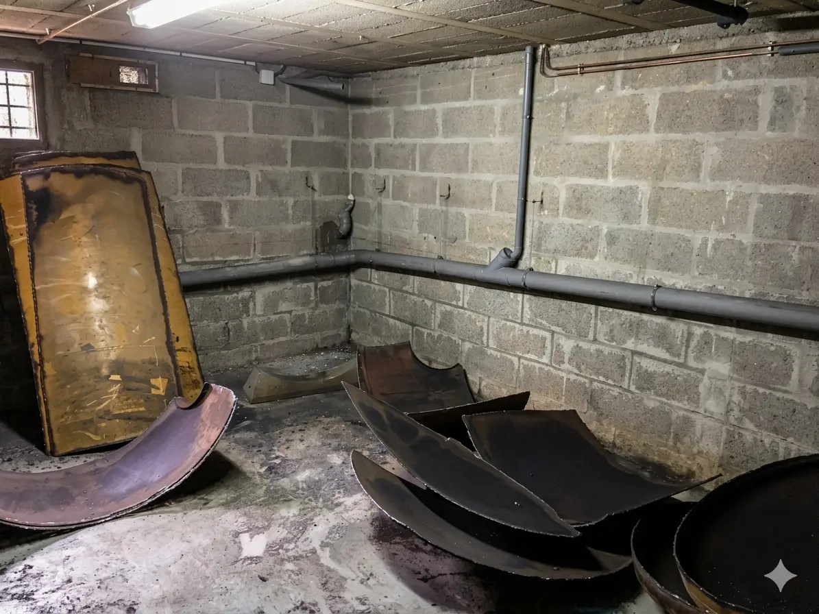 Évacuation de matériaux après chantier de démolition dans l'Eure par EURE METAL