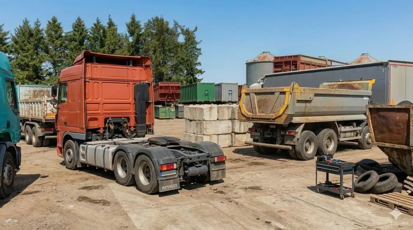 Rachat de camions porteurs et poids lourds dans l'Eure — EURE METAL